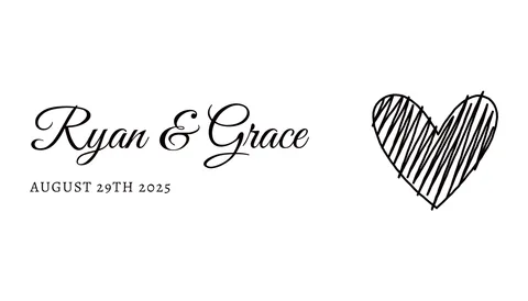 Mini Card No. 15 printable wedding QR code design